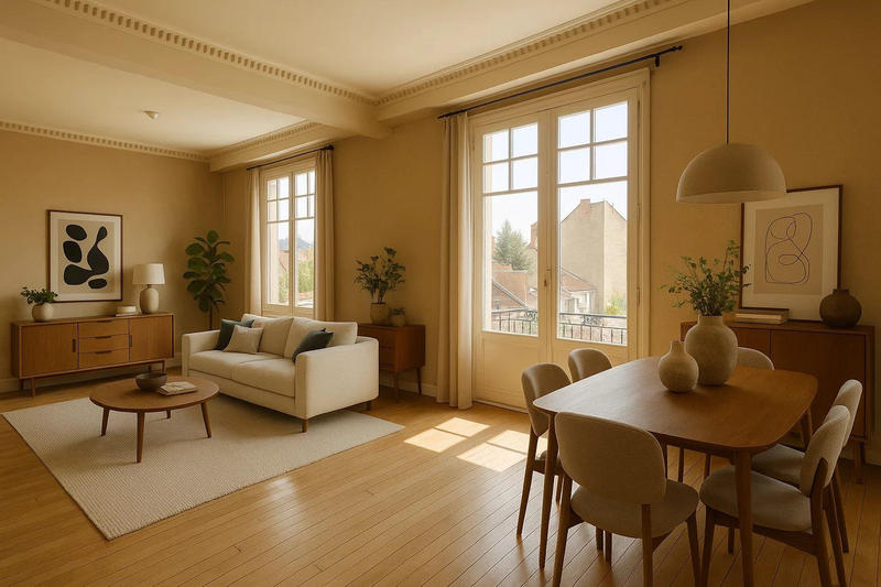 Appartement - 113 m² - 3 pièces