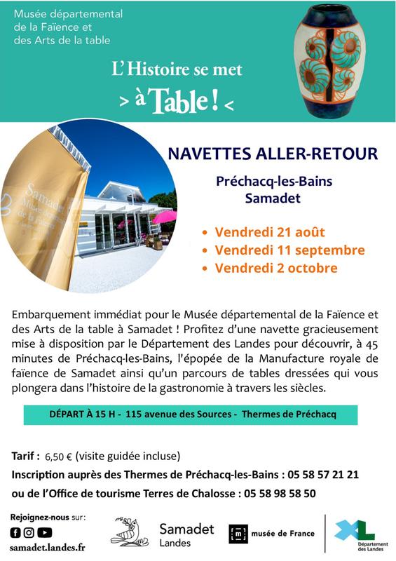 Navette vers le Musée de la Faïence