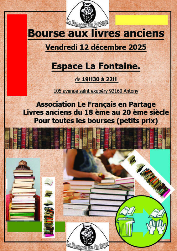 Bourse aux livres anciens