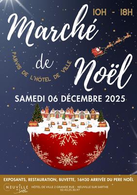 Marché de Noël - Neuville sur Sarthe