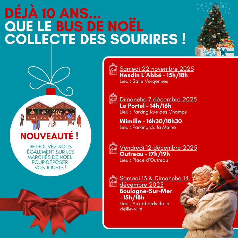 Marché de Noël : Bus de Noël