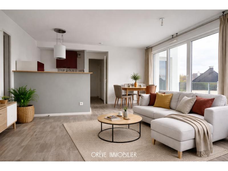 Appartement - 61 m² - 3 pièces