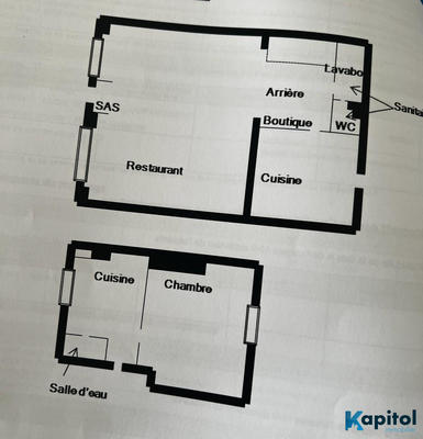 Fonds de commerce - Hôtellerie / Restauration - 99 m²