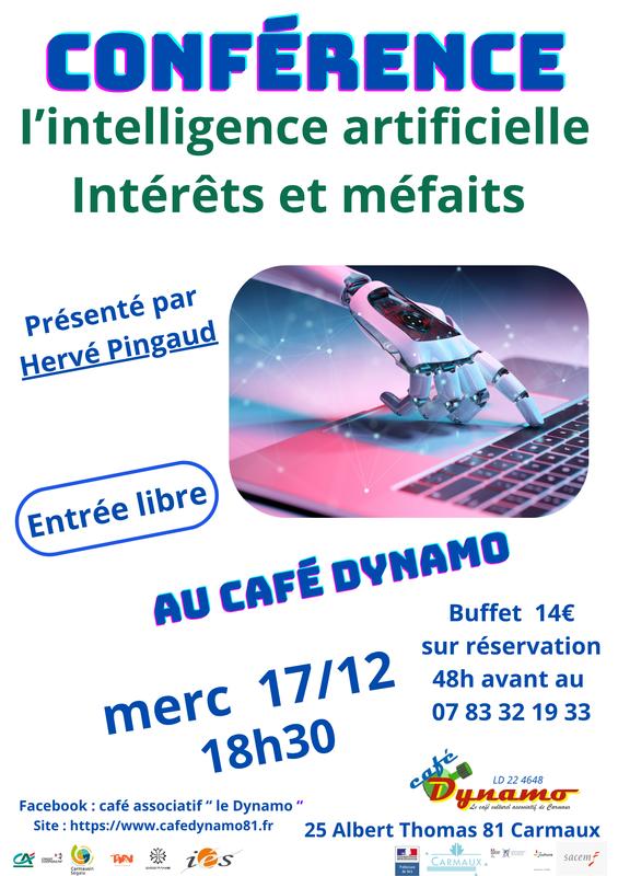 Conférence l'intelligence artificielle intérêts et méfaits