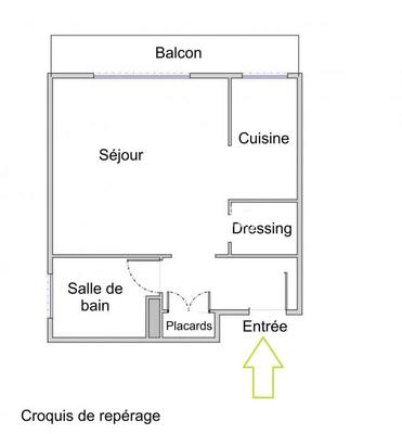 Appartement - 35 m² - 1 pièce