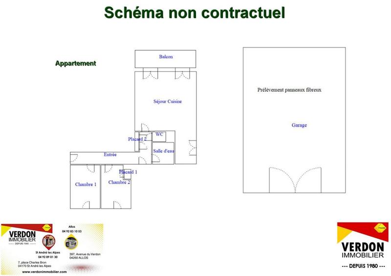 Appartement - 61 m² - 3 pièces