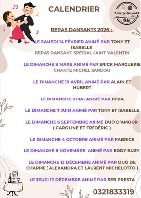 Auberge du Goulet - Repas Dansant