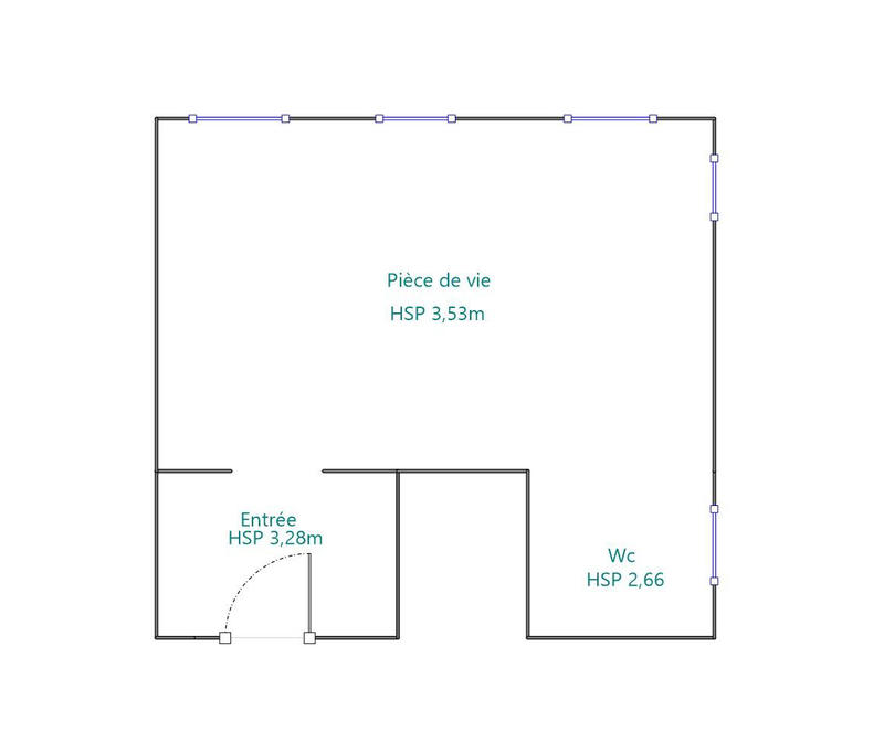 Local commercial - 75 m² - 1 pièce