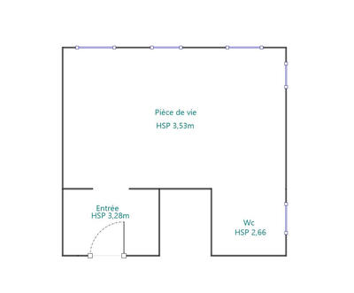 Local commercial - 75 m² - 1 pièce