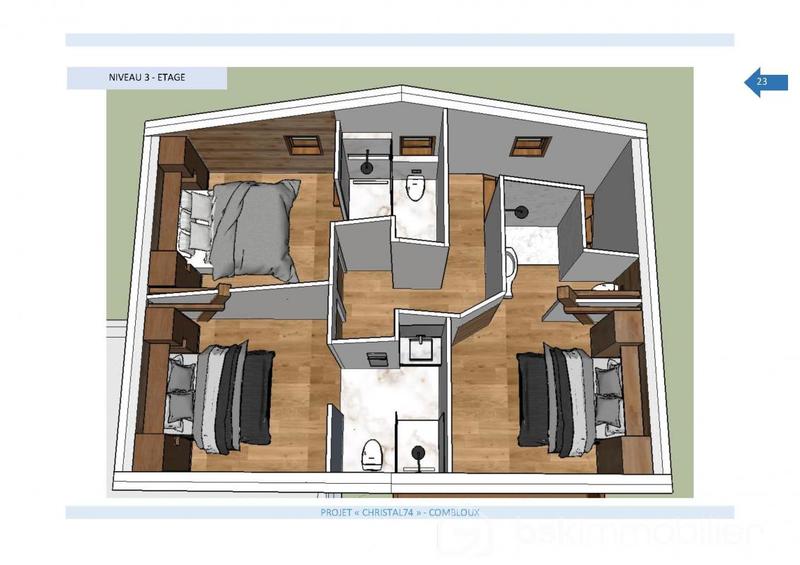 Châlet - 315 m² - 5 pièces