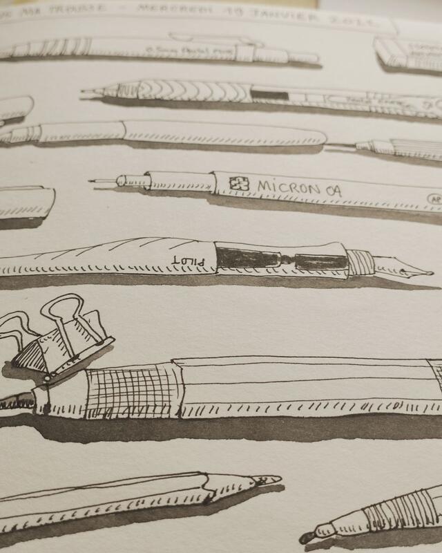 Atelier dessin - Carnet de croquis au quotidien