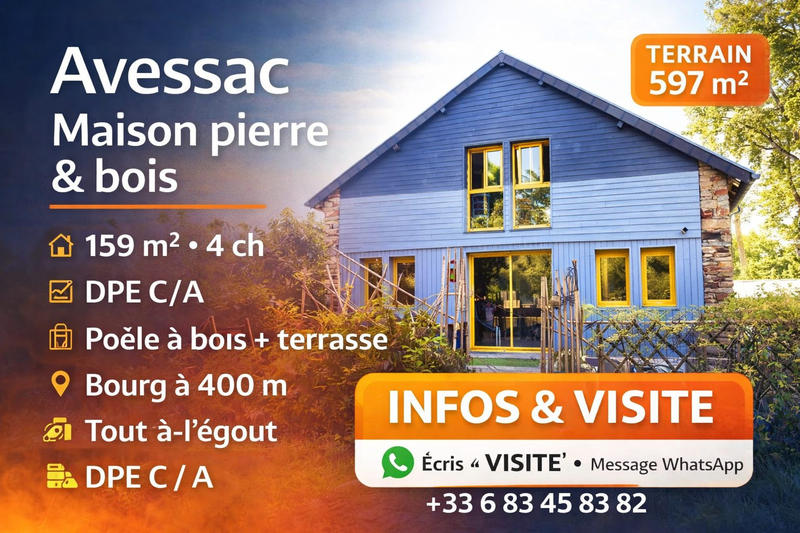 Maison - 159 m² - 5 pièces
