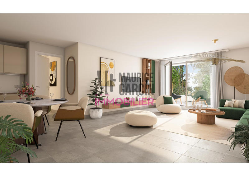 Appartement - 61 m² - 3 pièces