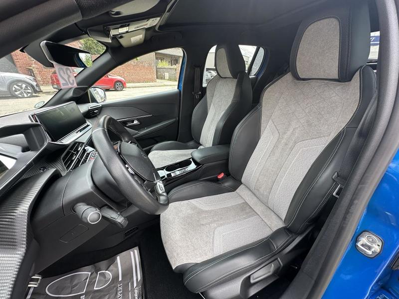 Peugeot 208 E-208 Gt Pack Toit Panoramique Bleu Vertigo