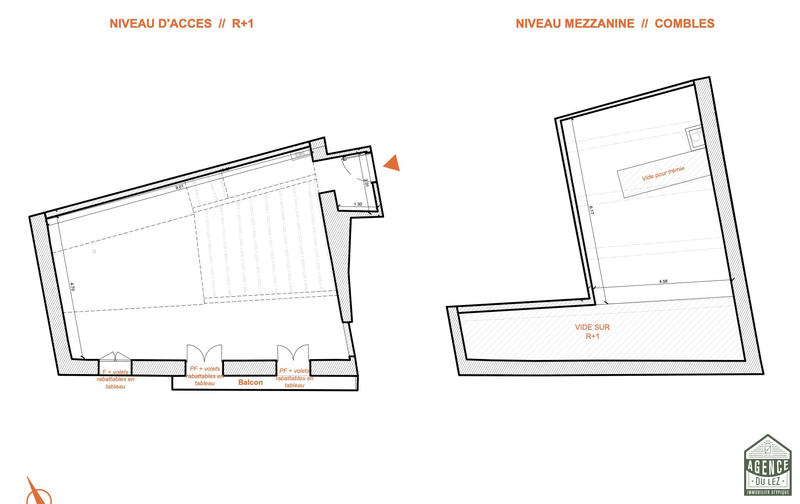 Duplex - 83 m² - 4 pièces