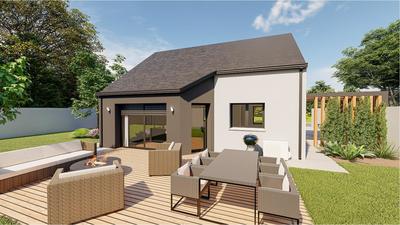 Maison - 68 m² - 4 pièces