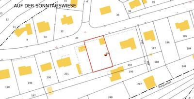 Terrain constructible - 1 000 m²