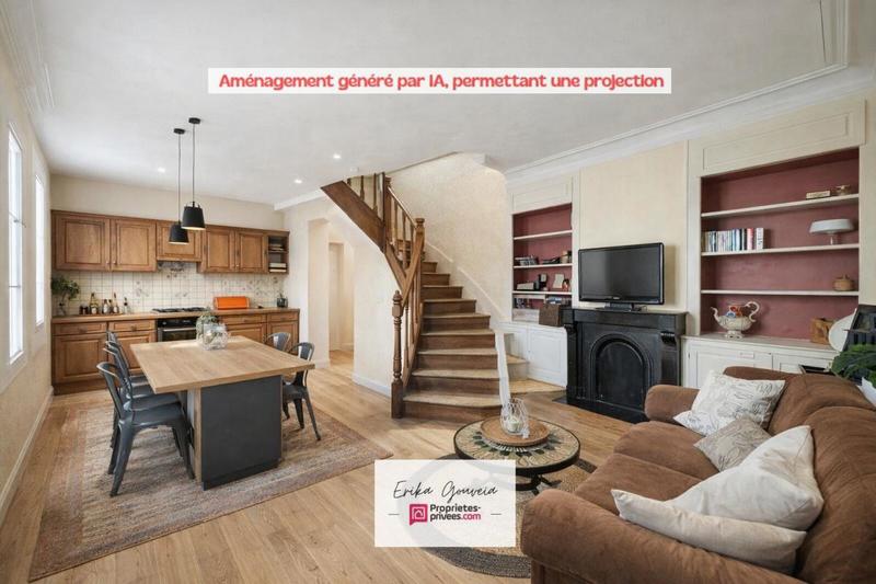 Maison - 89 m² - 5 pièces