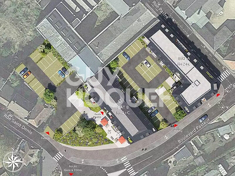 Appartement - 59 m² - 3 pièces