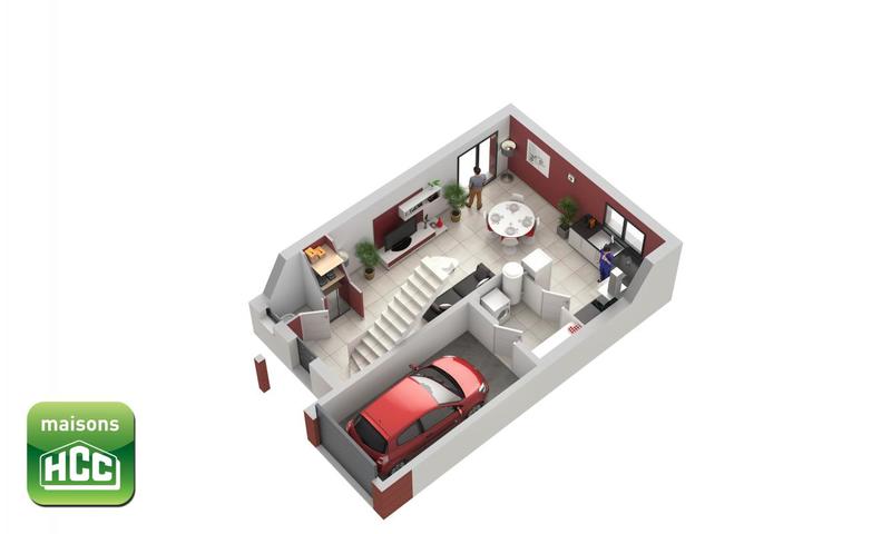 Maison - 94 m² - 4 pièces