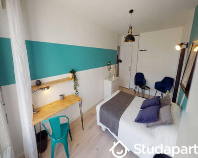 Chambre - 35 m² - 1 pièce