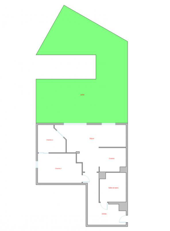 Appartement - 60 m² - 3 pièces