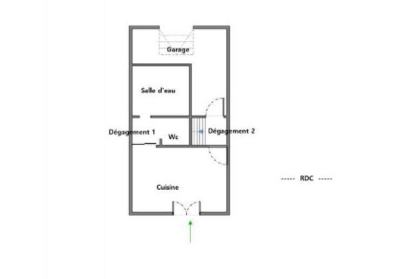 Maison de village - 70 m² - 4 pièces