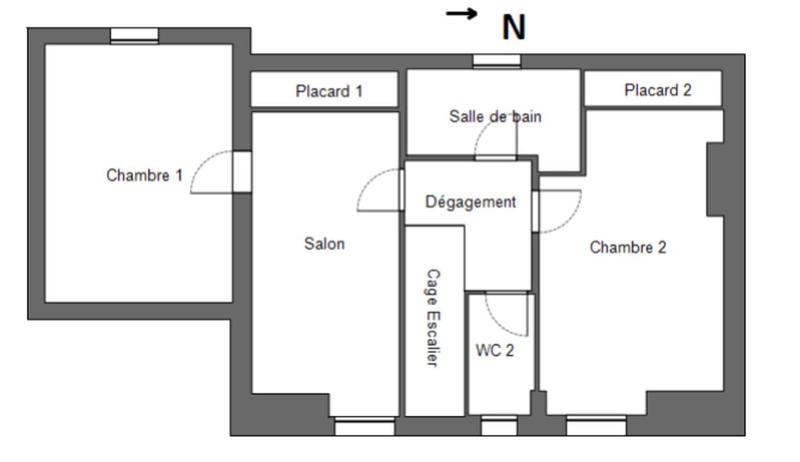 Maison - 94 m² - 5 pièces