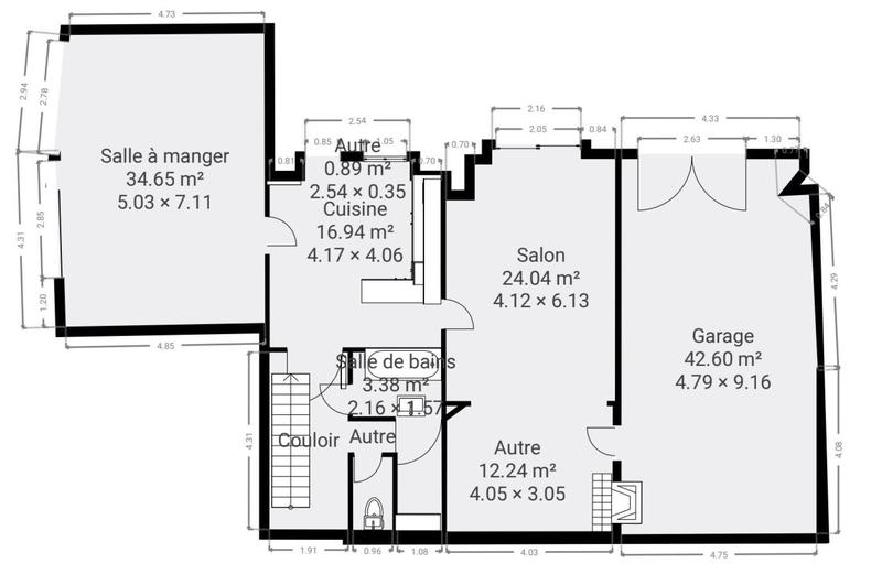 Maison - 171 m² - 8 pièces