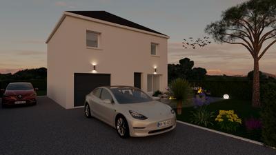 Maison - 101 m² - 6 pièces