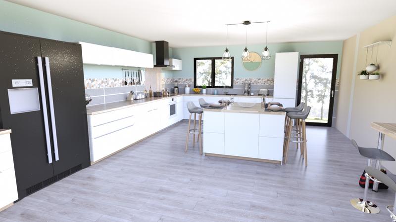 Maison - 103 m² - 6 pièces