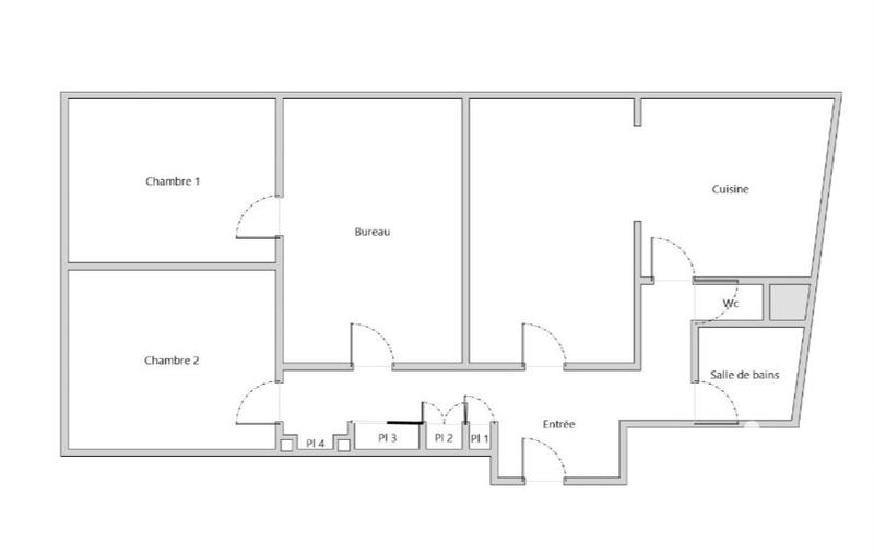 Appartement - 97 m² - 4 pièces