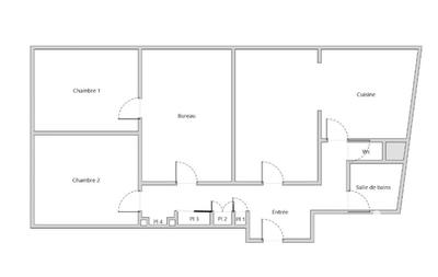 Appartement - 97 m² - 4 pièces