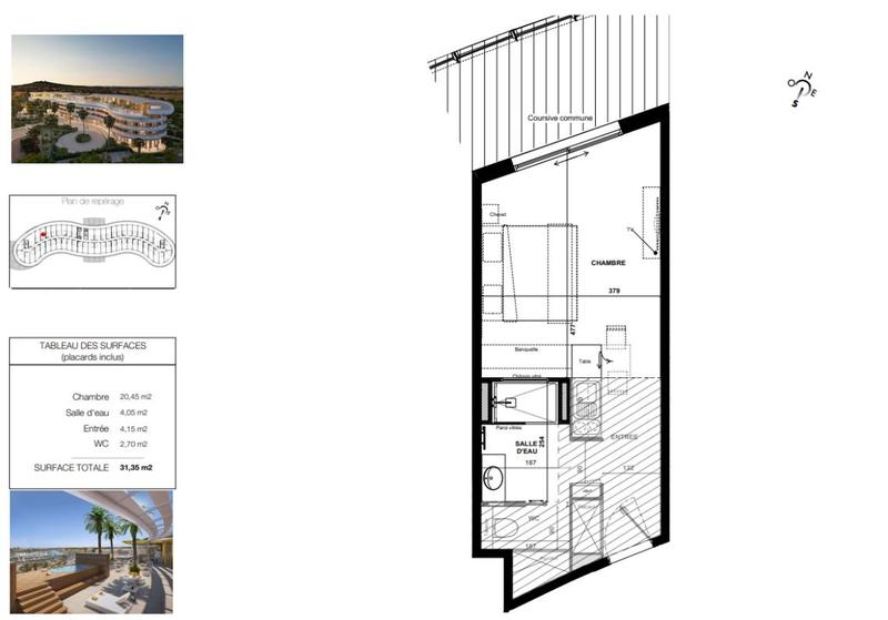 Appartement - 31 m² - 1 pièce