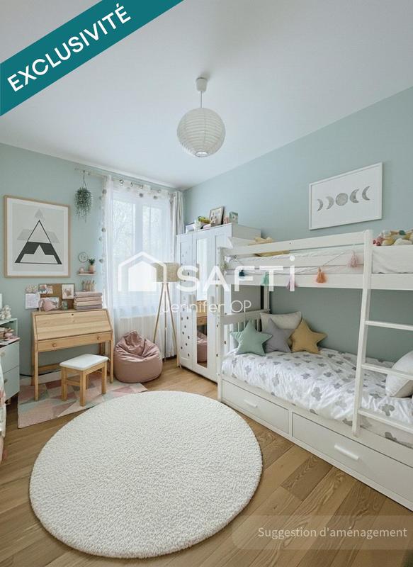 Maison de ville - 86 m² - 4 pièces