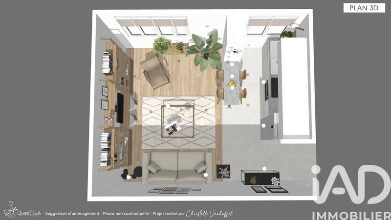 Appartement - 42 m² - 2 pièces