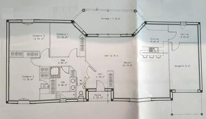 Maison - 120 m² - 5 pièces