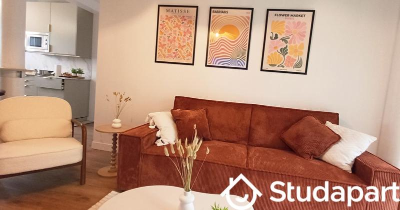 Chambre - 9 m² - 1 pièce