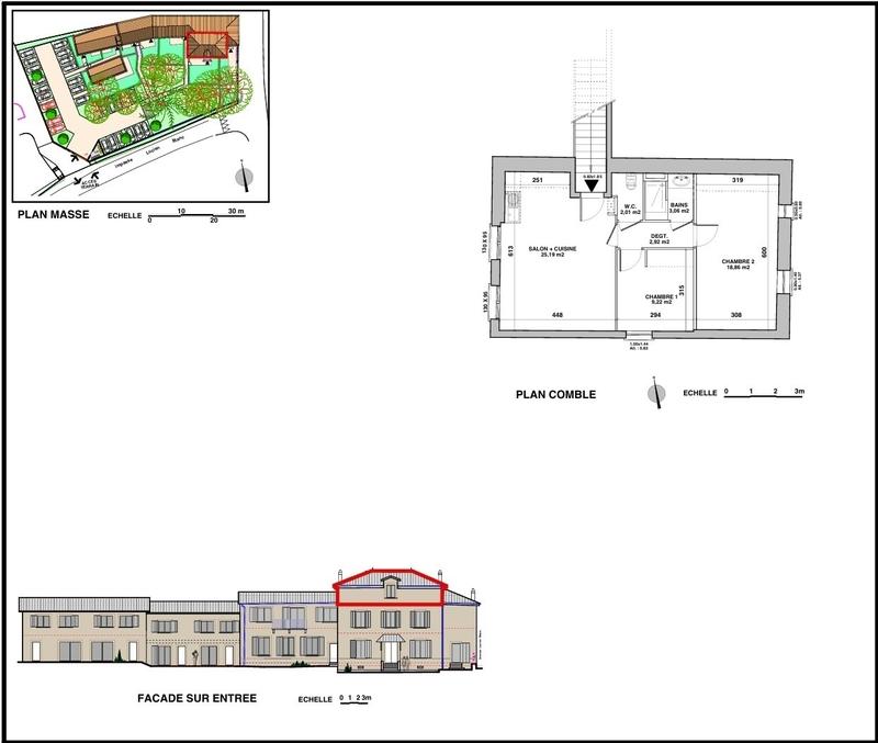 Appartement - 63 m² - 3 pièces