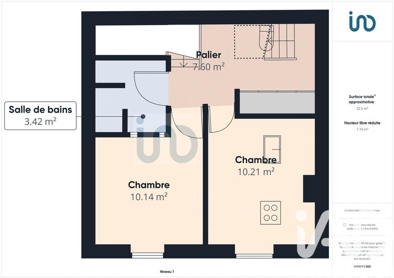 Maison - 73 m² - 4 pièces