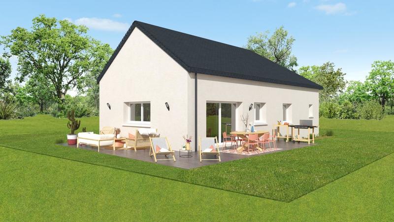 Maison - 93 m² - 4 pièces