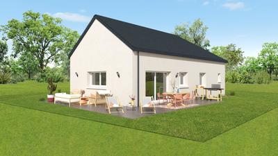 Maison - 93 m² - 4 pièces