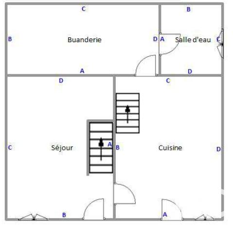 Maison de village - 152 m² - 5 pièces