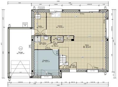 Maison - 110 m² - 5 pièces