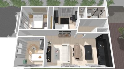 Appartement - 66 m² - 4 pièces