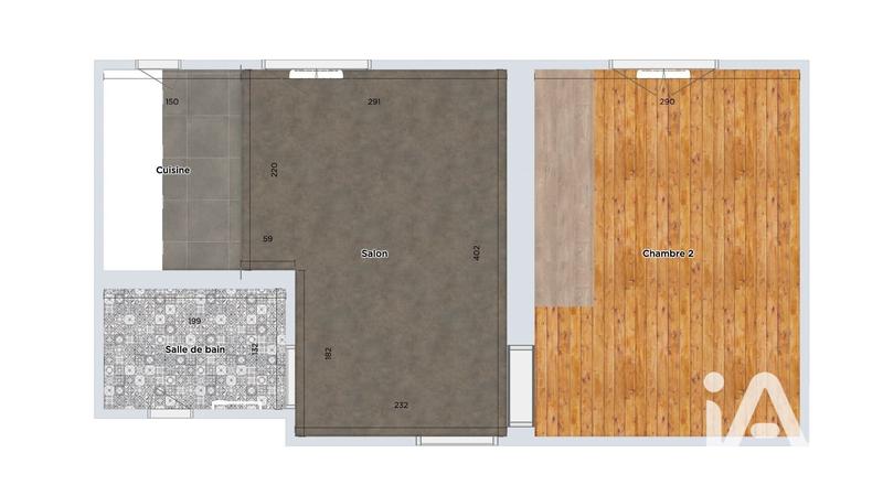 Appartement - 28 m² - 2 pièces