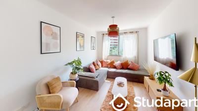 Chambre - 12 m² - 1 pièce