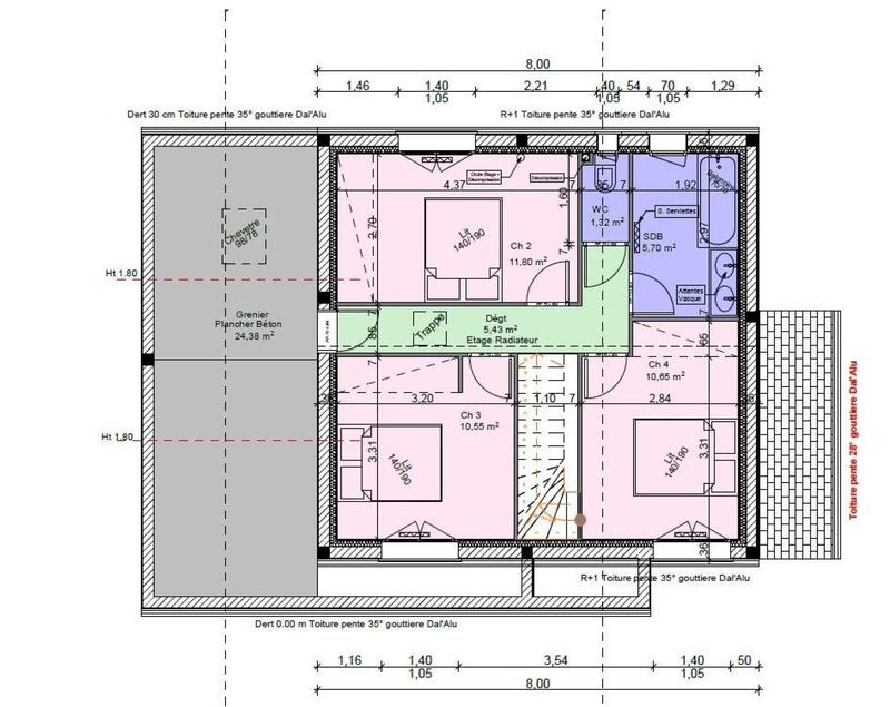 Maison - 103 m² - 6 pièces