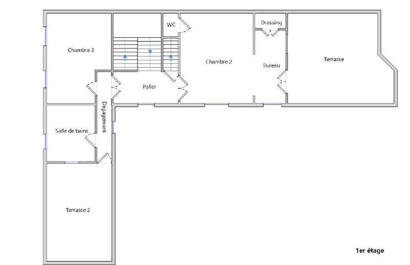 Maison - 250 m² - 8 pièces