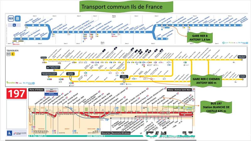 Appartement - 15 m² - 1 pièce
